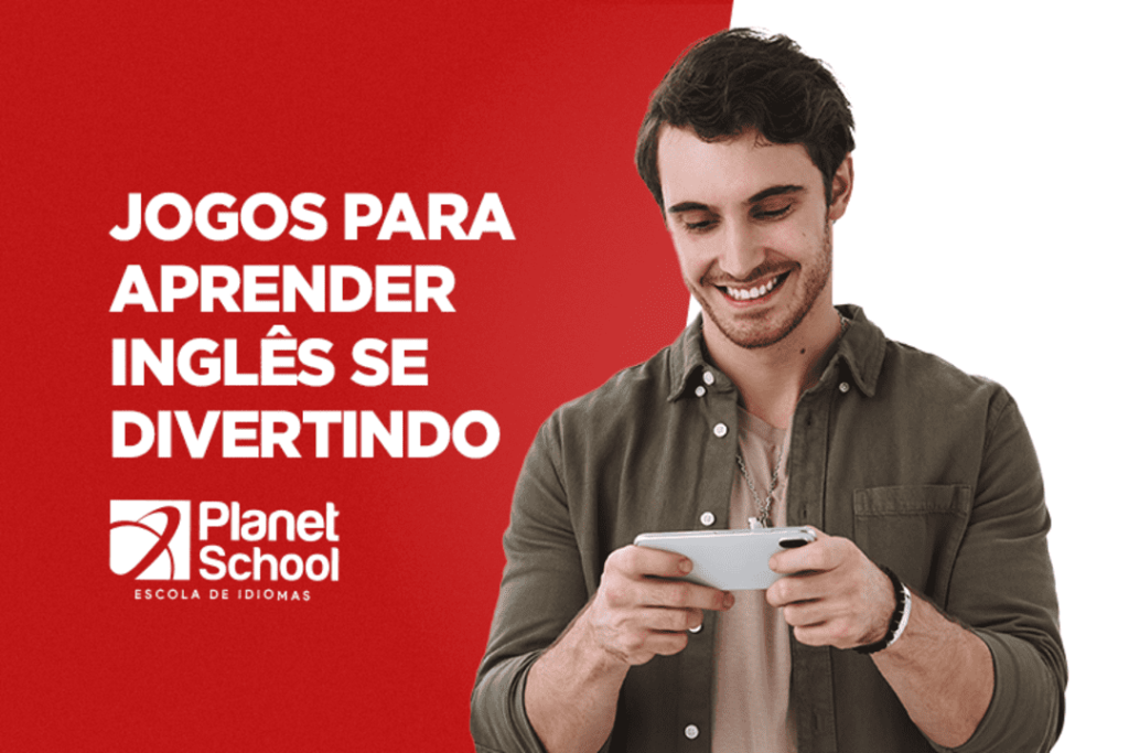 Aprender inglês com jogos é um método eficaz para a fluência.