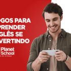 Aprender inglês com jogos é um método eficaz para a fluência.